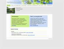 Tablet Screenshot of karipaulus.com